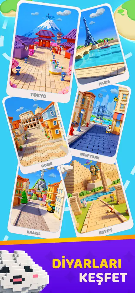 Cube Land - Explore the worlds