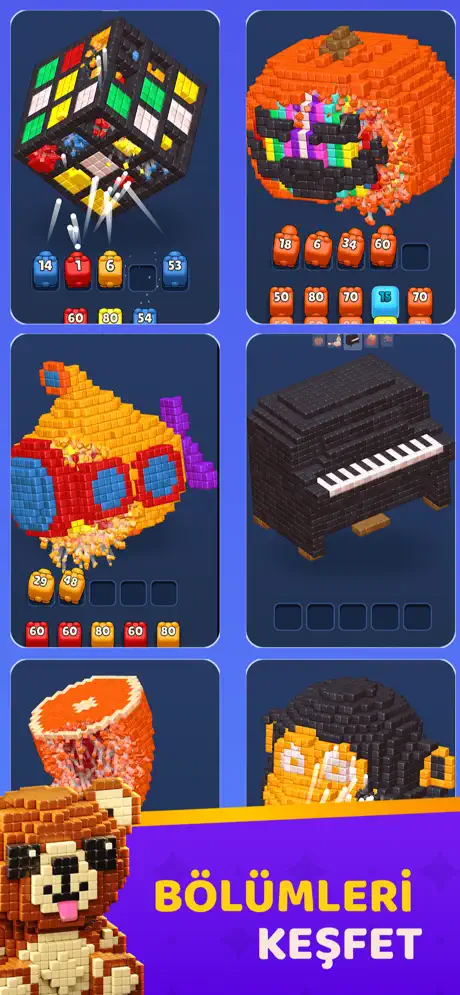 Cube Land - Explore the levels